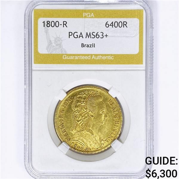 1800-R 6400R .42 oz. Brazil gold PGA MS63+