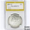 Image 1 : 1892-CC Morgan Silver Dollar PGA MS60 PL