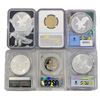 Image 2 : 1992-2022 Varied US Silver Coinage (6 Coins)