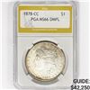 Image 1 : 1878-CC Morgan Silver Dollar PGA MS66 DMPL