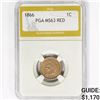 Image 1 : 1866 Indian Head Cent PGA MS63 RED
