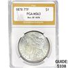 Image 1 : 1878 7TF Rev 78 Morgan Silver Dollar PGA MS63