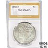 Image 1 : 1890-O Morgan Silver Dollar PGA MS64 PL