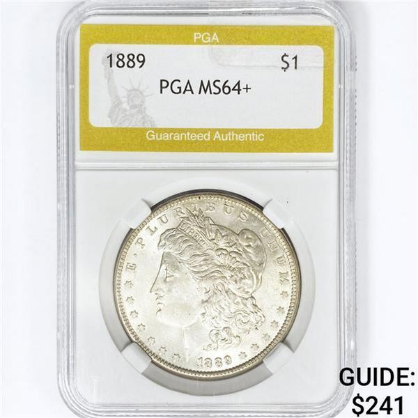 1889 Morgan Silver Dollar PGA MS64+