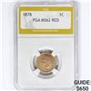 Image 1 : 1878 Indian Head Cent PGA MS62 RED