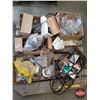 Image 1 : Pallet Lot: Truck Parts - Variety : - Belts - Copper Pipe Couplings - Brake Pot Clevises - Bushings 