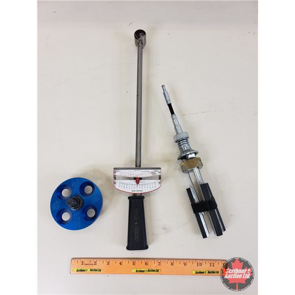 Combo: Cummins Valve Spring Compressor (24V) 5.9/6.7L ; Cylinder Hone ...