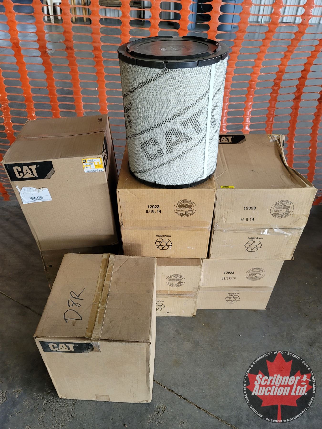 CAT Engine Air Filter for CAT Dozer (7) : Part #6I-2505 D8R (SEE PICS ...