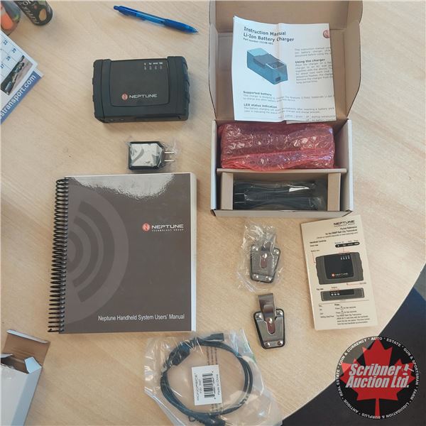 Neptune R900 2017 NEPTUNE R900 Belt Clip Transceiver (c/w Manual, Reference Guide ...