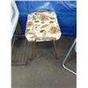 Image 5 : Stacking stool and folding two step ladder, TV trays, lawn chair