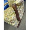 Image 5 : Upholstered rocking chair and matching footstool