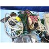 Image 4 : Lot of various extension cords and other cords microphones etc