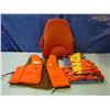 Image 1 : Life jackets and backrest