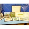 Image 1 : Lot of assorted frames and framed pictures
