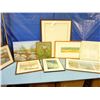 Image 1 : Lot of assorted frames and framed pictures