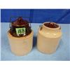 Image 1 : Lot of two stoneware pickle crocks