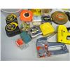 Image 2 : Lot of assorted screws nails tape measures staplers etc