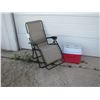 Image 1 : Reclining camping chair and cooler