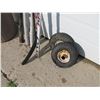 Image 2 : Lot with garbage can , baseball bats, hockey stick and small wheels