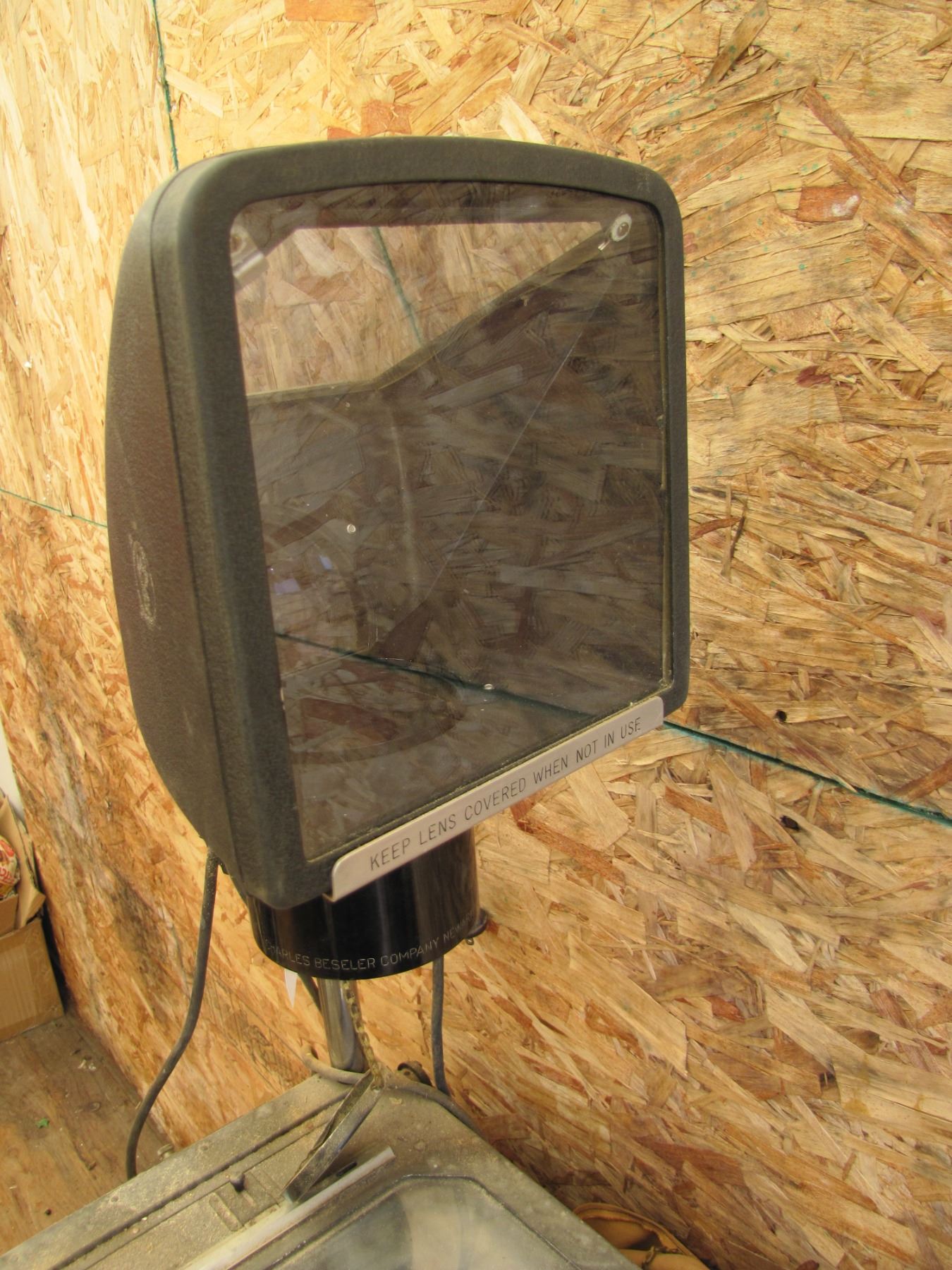 View Graph Projector Master vu-graph projector used to enlarge drawings to create plywood ...