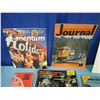 Image 2 : Lot with assorted train Books and items
