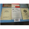 Image 8 : Assortment of various equipment flat rate manuals etc