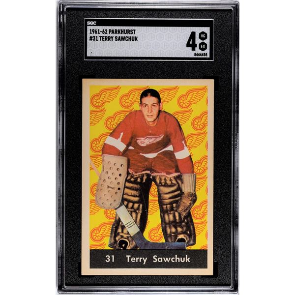 1961-62 Parkhurst #31 Terry Sawchuk (SGC 4)