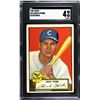 Image 1 : 1952 Topps #62 Chuck Stobbs (SGC 4)