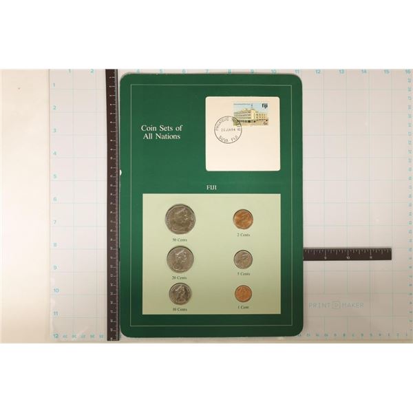 COIN SETS OF ALL NATIONS FIJI 6 COIN UNC SET ON