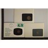Image 2 : 3 FIRST DAY COVER COIN ENVELOPES WITH CANCELLED