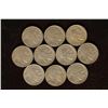 Image 1 : 10 ASSORTED FULL DATE BUFFALO NICKELS 1930'S