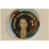 Image 1 : $1 SATELITE SALOON CASINO CHIP "DORIS JACKSON"