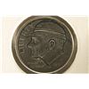Image 1 : HOBO DIME ON A 1997-D ROOSEVELT DIME BRILLIANT UNC