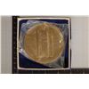 Image 2 : HERBERT HOOVER PRESIDENTIAL 3" BRASS MEDAL