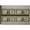 Image 1 : 1935-E, 57, 57-A & 57-B US $1 SILVER CERTIFICATES