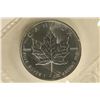 Image 1 : 1990 CANADA SILVER $5 MAPLE LEAF BRILLIANT UNC