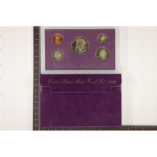 1988 US PROOF SET (WITH BOX)