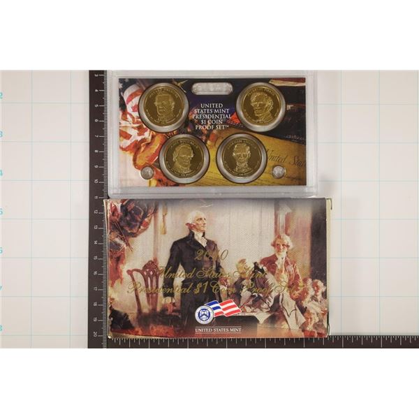 2010 US PRESIDENTIAL DOLLAR PF SET WITH BOX