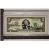 Image 1 : 2003-A US $2 FRN WITH NORTH CAROLINA OVERLAY CU