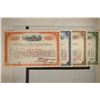 Image 2 : 4 ASSORTED VINTAGE RAILROAD STOCK CERTIFICATES