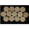Image 1 : 13 LIBERTY "V" NICKELS 1900-1912 ONE OF EACH DATE