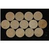 Image 2 : 13 LIBERTY "V" NICKELS 1900-1912 ONE OF EACH DATE