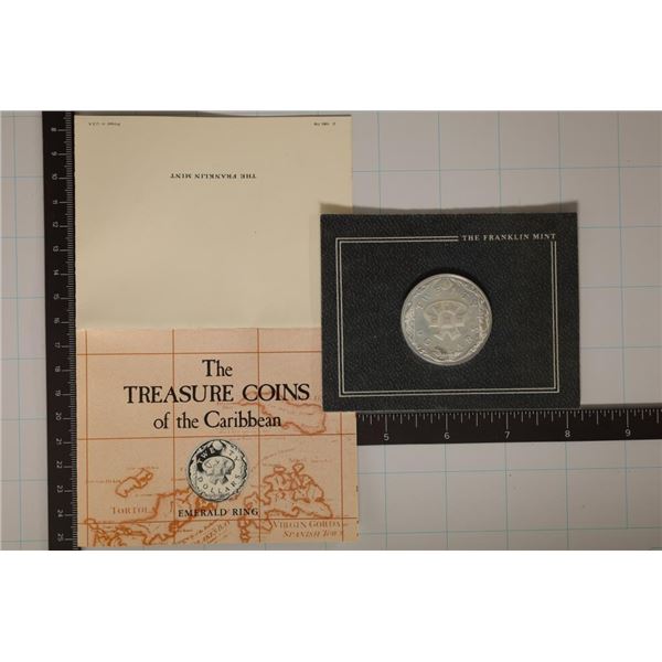 TREASURE COINS OF THE CARIBBEAN STERLING SILVER