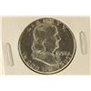 Image 1 : 1958 SILVER FRANKLIN HALF DOLLAR BRILLIANT UNC