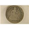 Image 1 : 1853 SILVER SEATED LIBERTY DIME