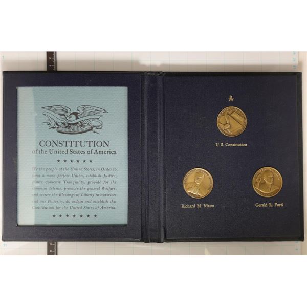 DEMOCRACY IN ACTION 3-1 1/2'' BRONZE MEDALS US