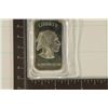 Image 2 : 1 TROY OZ .999 FINE SILVER PF INGOT "INDIAN /