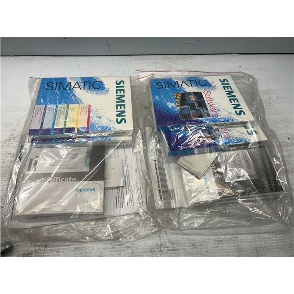 Lot of (2) Siemens Software Packages