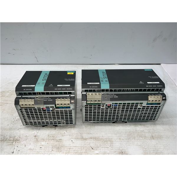 Lot of (2) Siemens Power Supplies