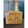 Image 1 : Lot of 1 2-Pack Mason Jar Mugs